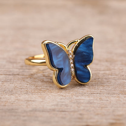 Anello farfalla ruotabile