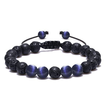 Bracciale occhio di gatto colorato