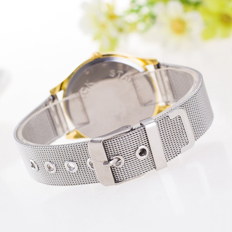 Orologio donna con cinturino acciaio