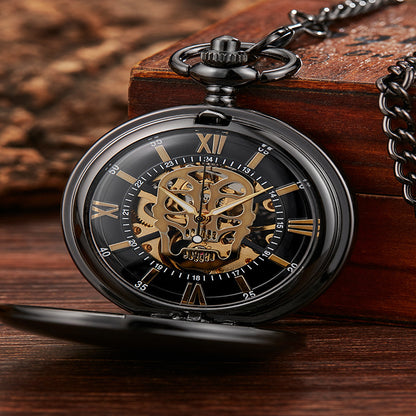 Orologio da tasca teschio