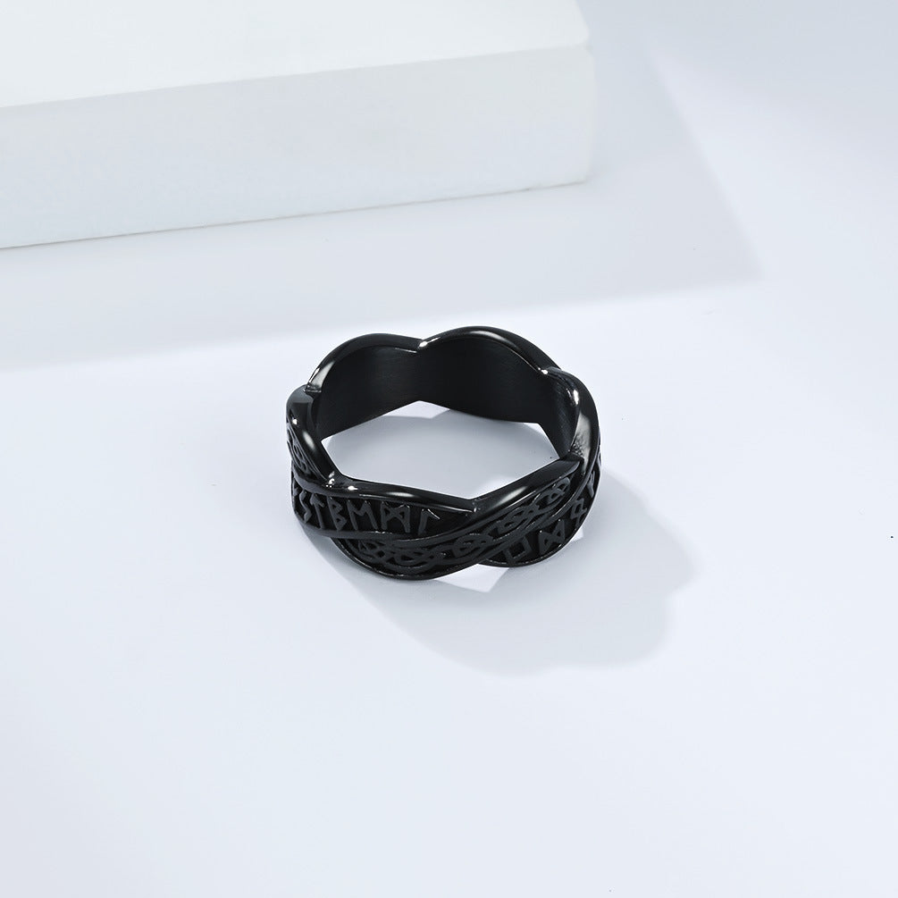 Anello nodo vichingo eterno
