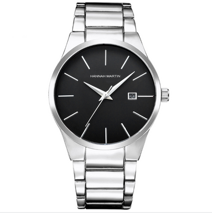 Orologio acciaio multifunzione da uomo con calendario