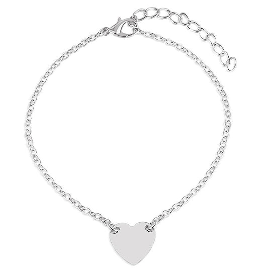 Bracciale cuore pesca cavigliera