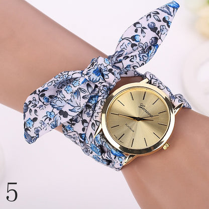 Orologio da donna cinturino stoffa