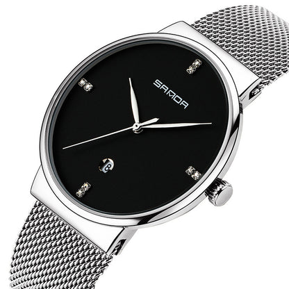 Orologio uomo mesh impermeabile