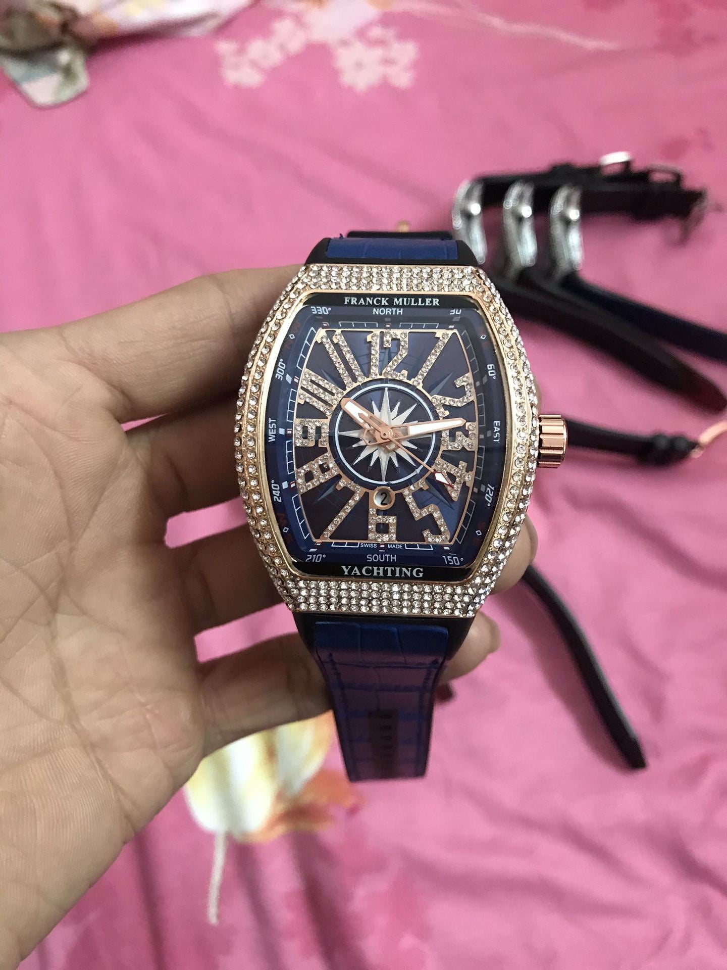Orologio stella strass