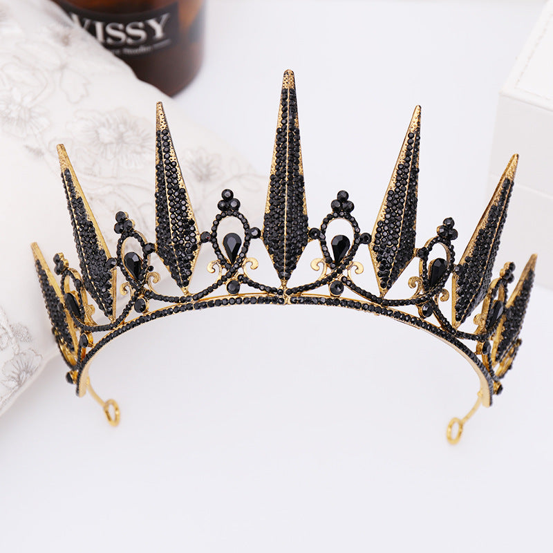 Corona Barocca da Sposa Nera