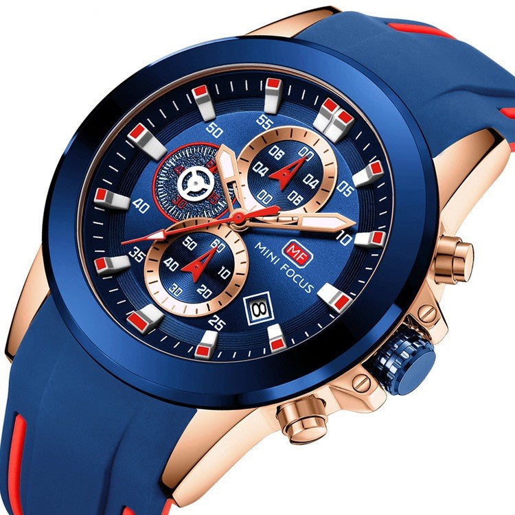 Orologio uomo sportivo al quarzo