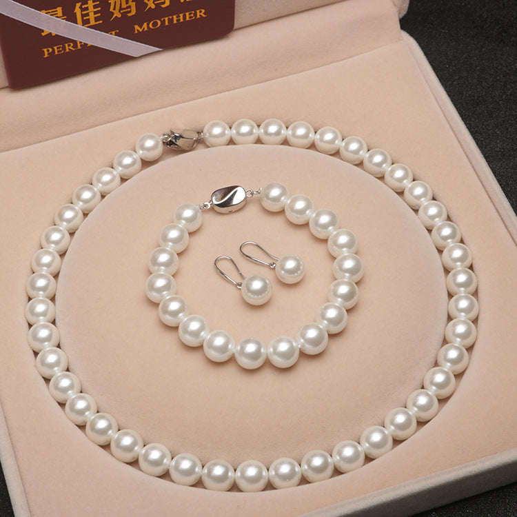 Collana conchiglia perla artificiale