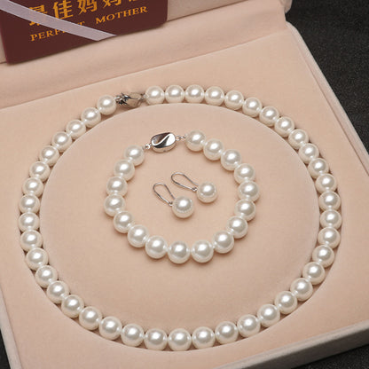 Collana conchiglia perla artificiale