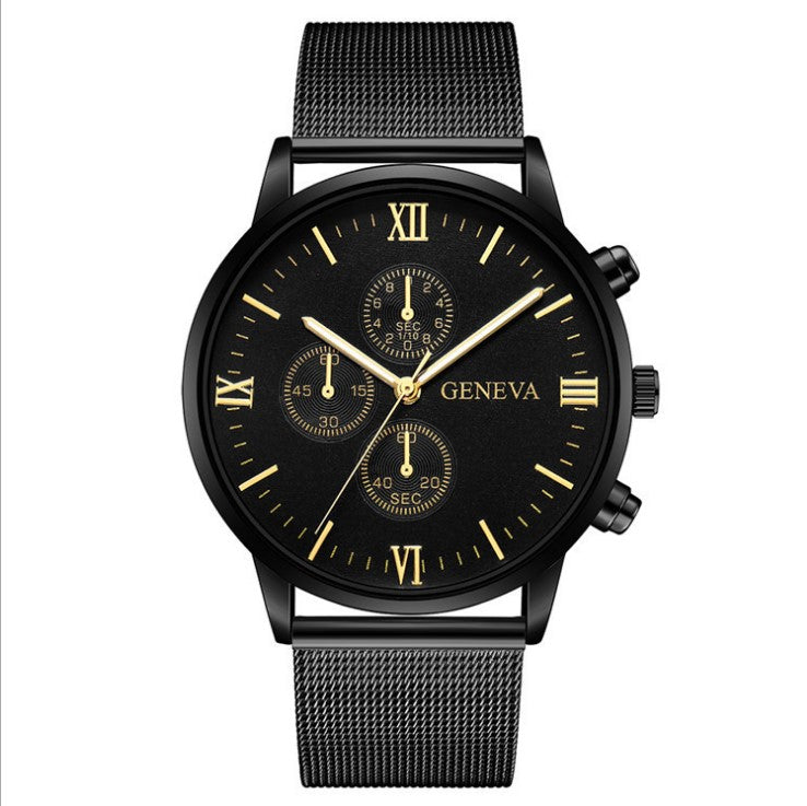 Orologio dorato da uomo