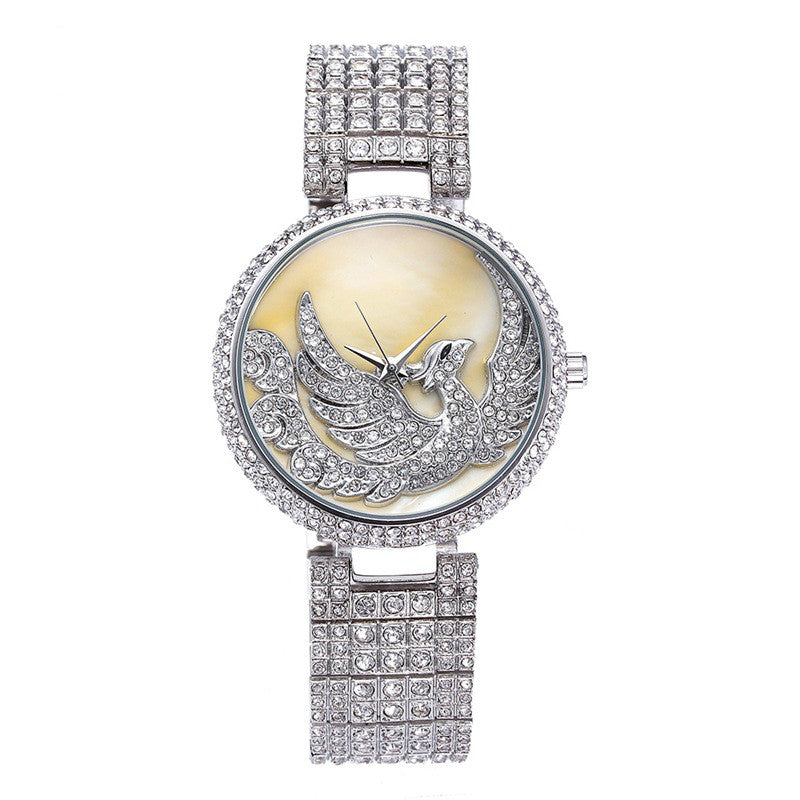 Orologio fenice con strass