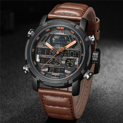 Orologio doppio display sportivo multifunzionale