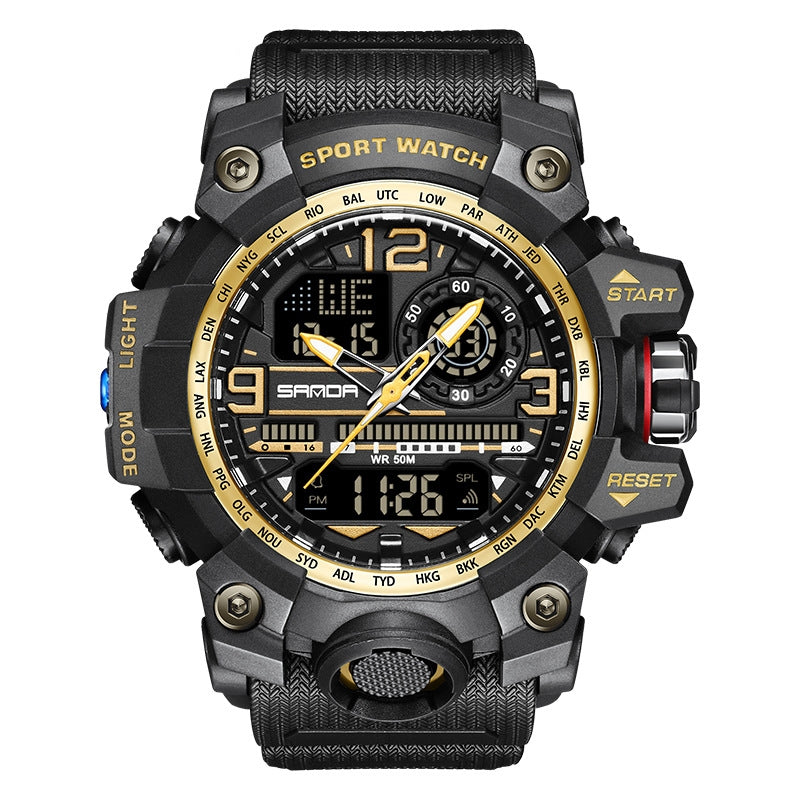 Orologio sportivo da studente outdoor luminescente