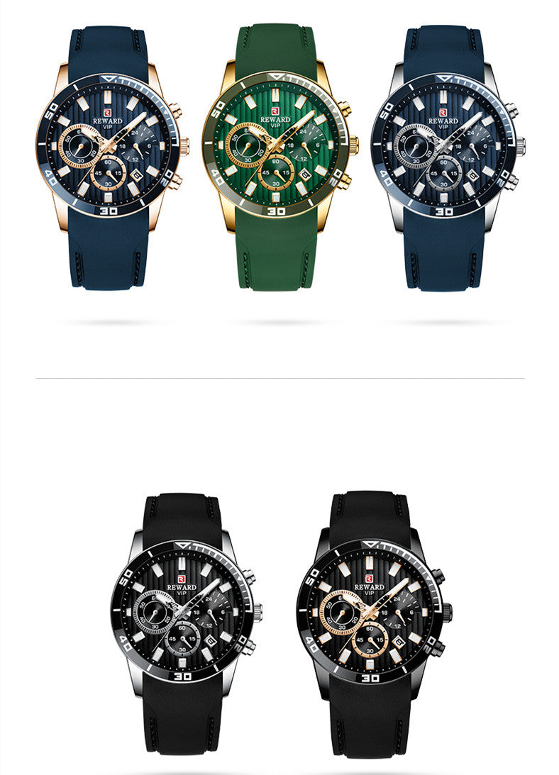 Orologio silicone sportivo da uomo