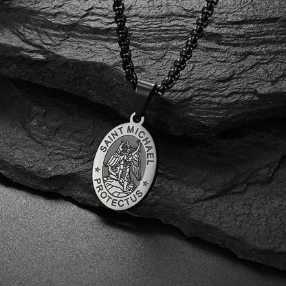 Collana angelo nero