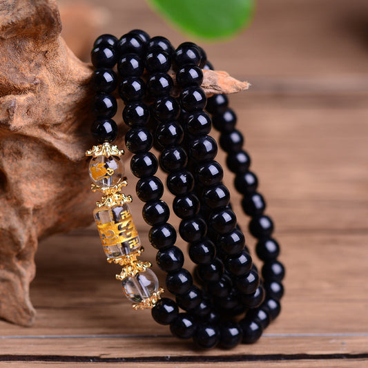 Bracciale in ossidiana
