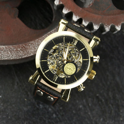 Orologio punk meccanico