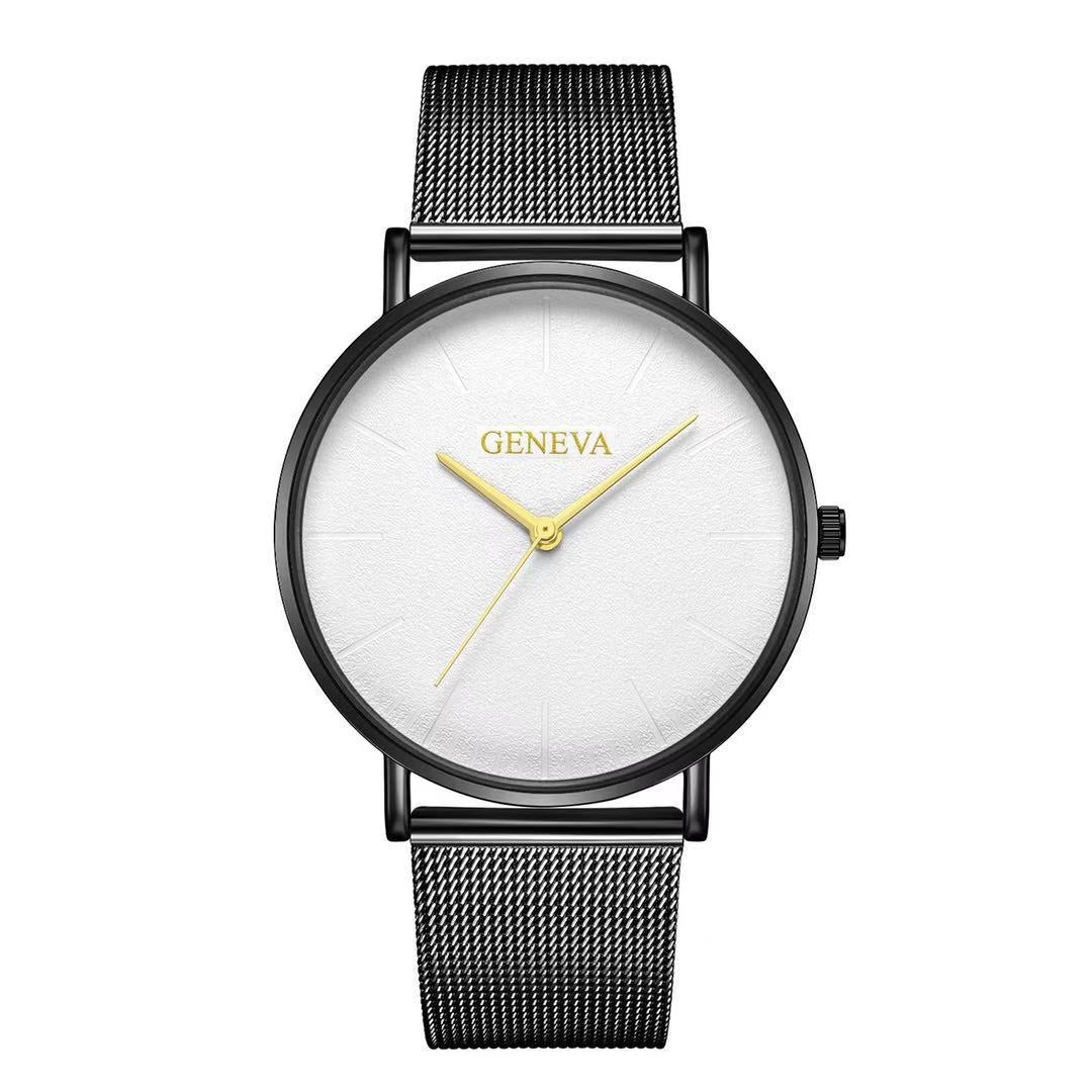 Orologio cinturino mesh acciaio da uomo
