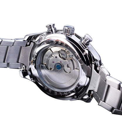 Orologio meccanico automatico volano multifunzione