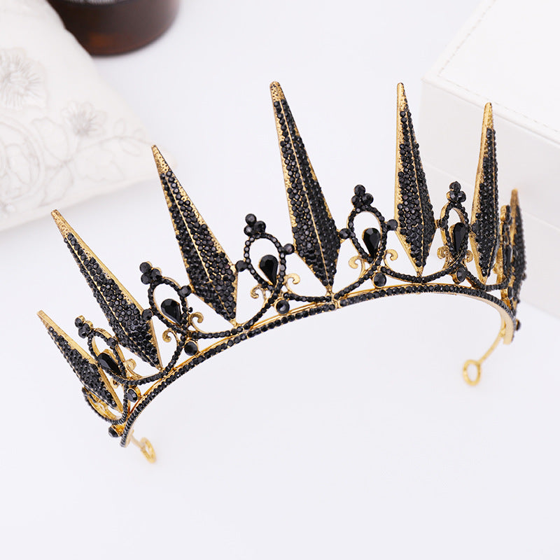 Corona Barocca da Sposa Nera
