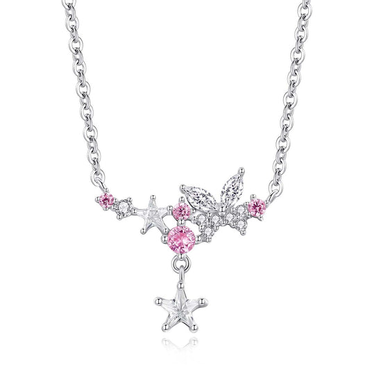 Collana farfalla argento del sogno