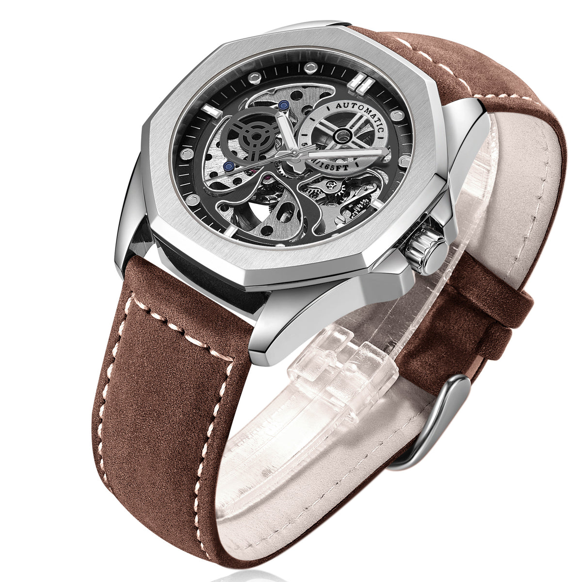 Orologio uomo meccanico casual