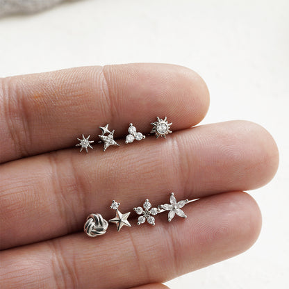 Orecchini zircone mini