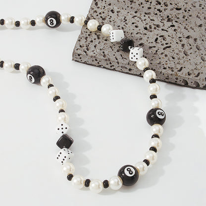 Collana Dadi Palle Biliardo