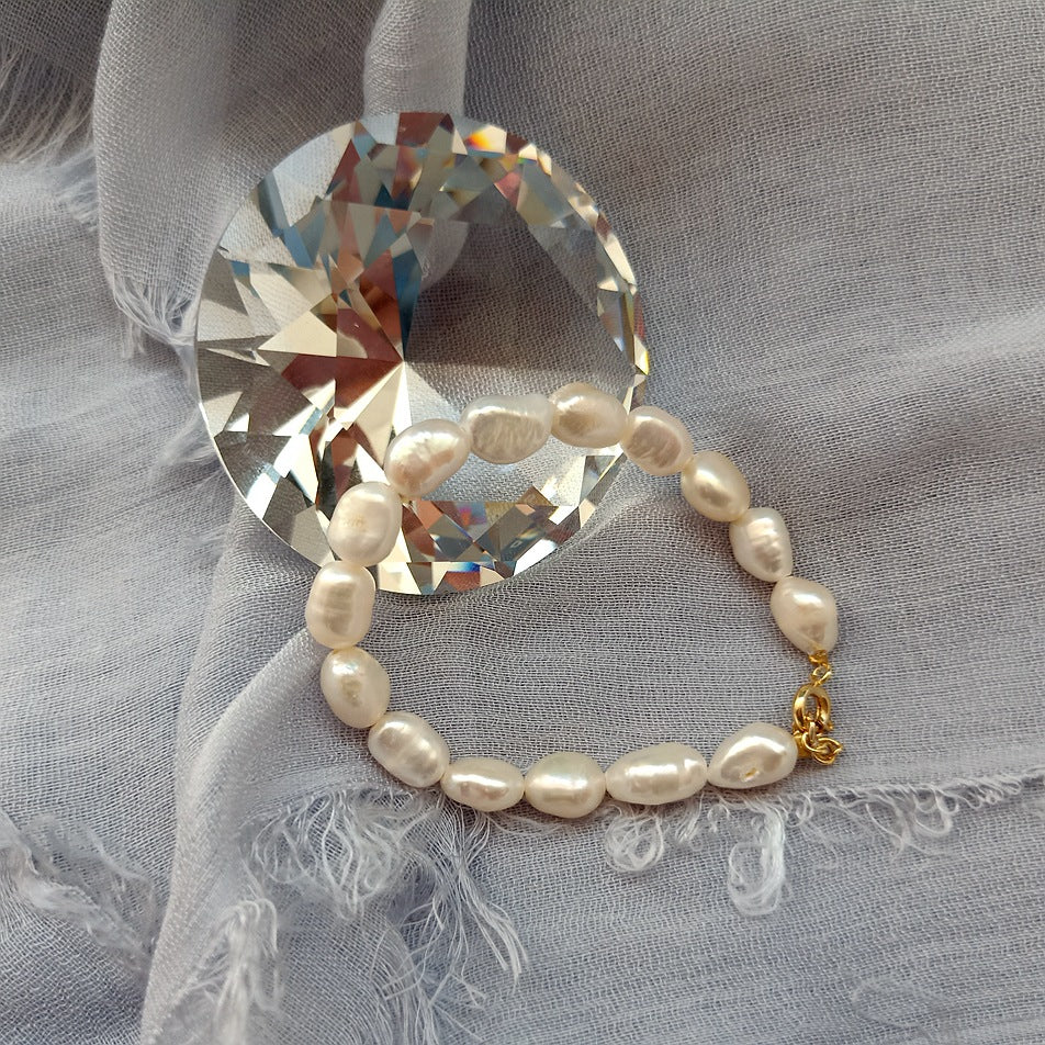 Bracciale perle barocco