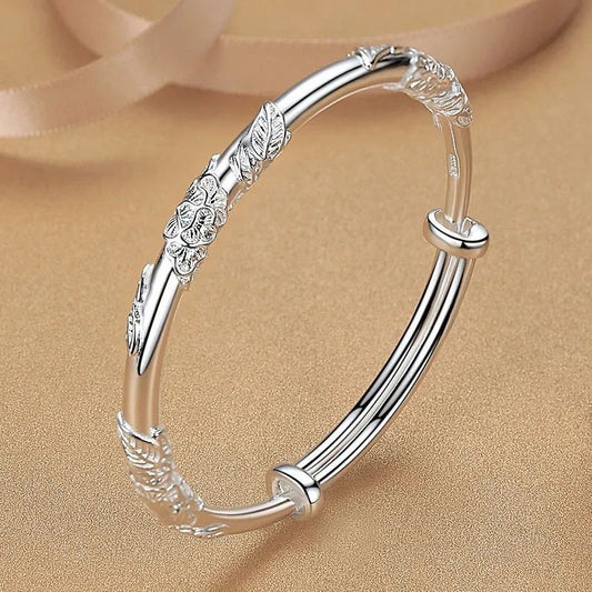 Bracciale floreale da donna