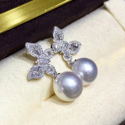 Set farfalla perle e zirconi