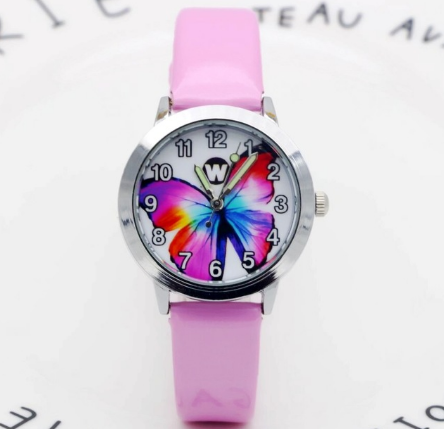 Orologio bambini quarzo farfalla