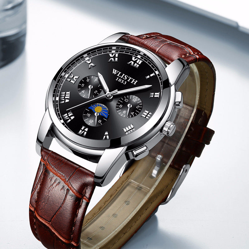 Orologio uomo impermeabile luminoso