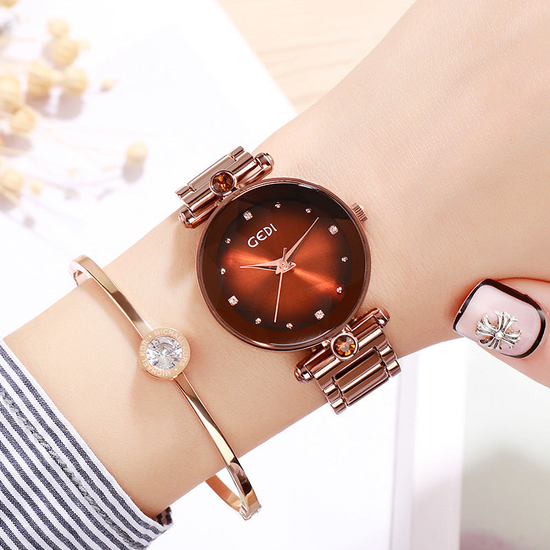 Orologio con bracciale in acciaio