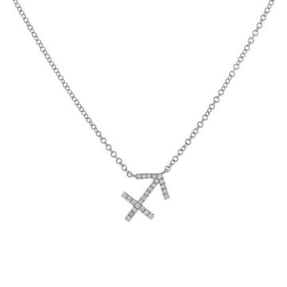 Collana zodiacale con zirconi