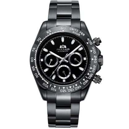 Orologio uomo meccanico acciaio blu