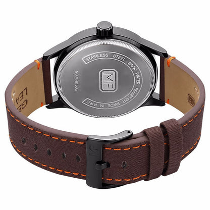 Orologio in pelle con calendario