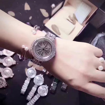 Orologio donna acciaio diamanti