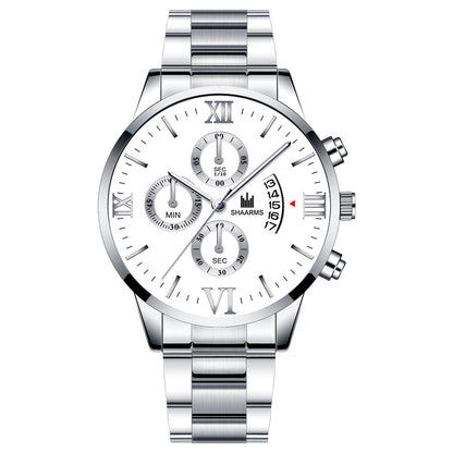 Orologio uomo acciaio business