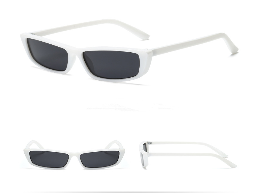 Occhiali da sole quadrati small-frame da donna