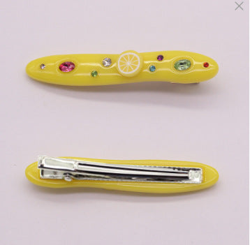 Fermagli resina multicolori