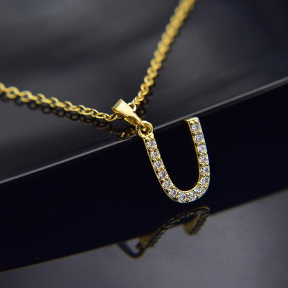 Collana ottone placcato oro classica
