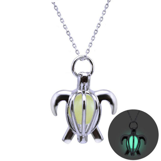 Collana tartaruga luminosa