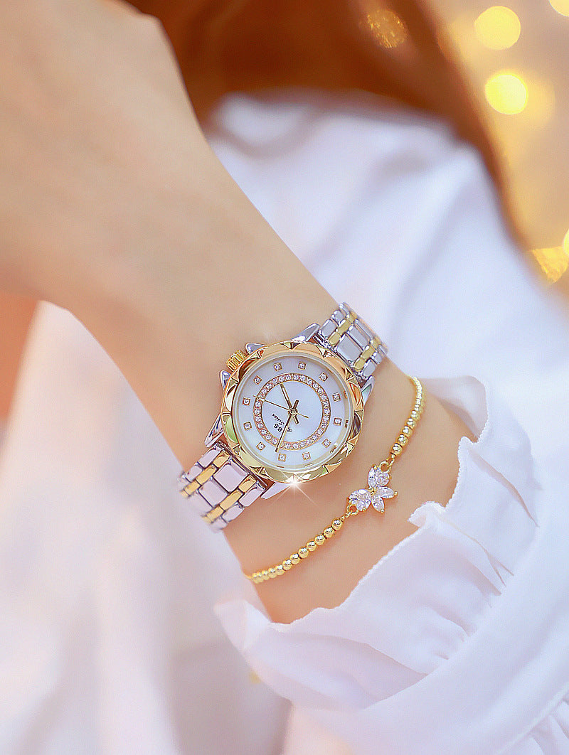 Orologio donna diamante a maglie