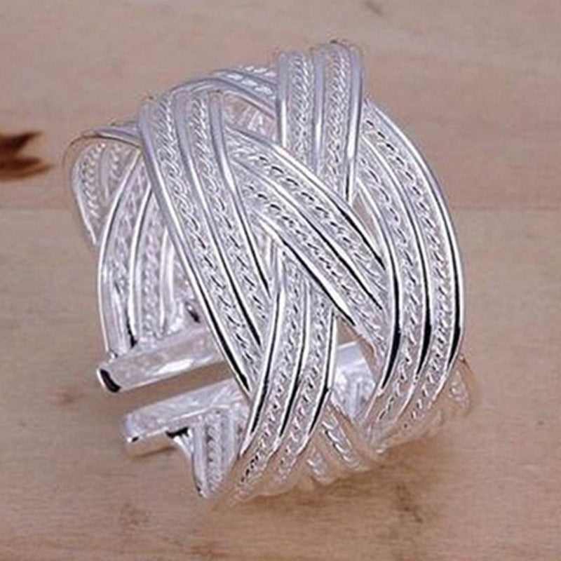 Anello mesh retrò