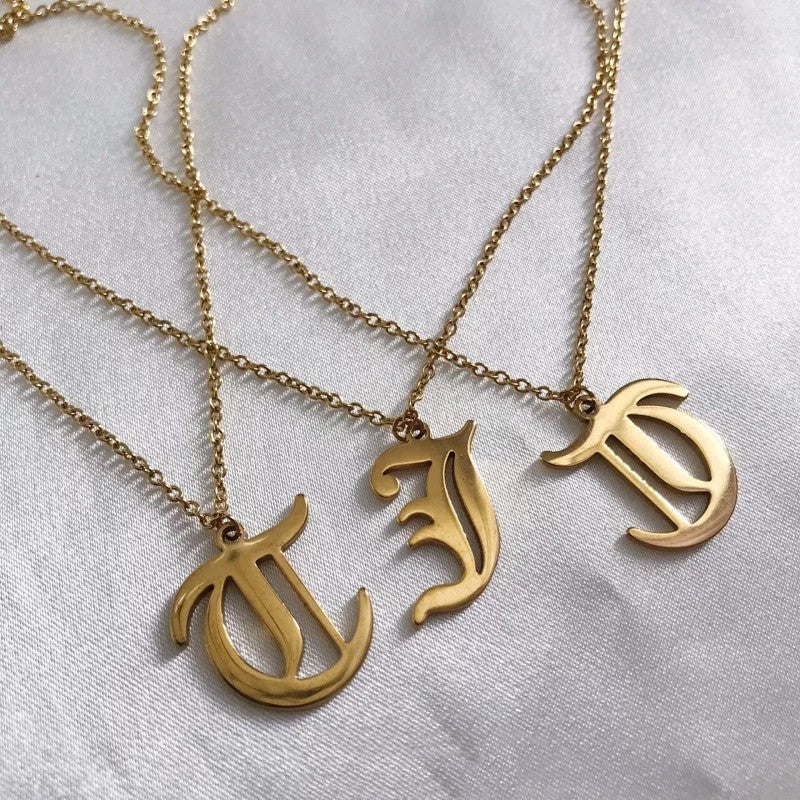 Collana coppia iniziali