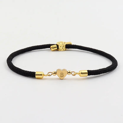 Bracciale lettere cuore