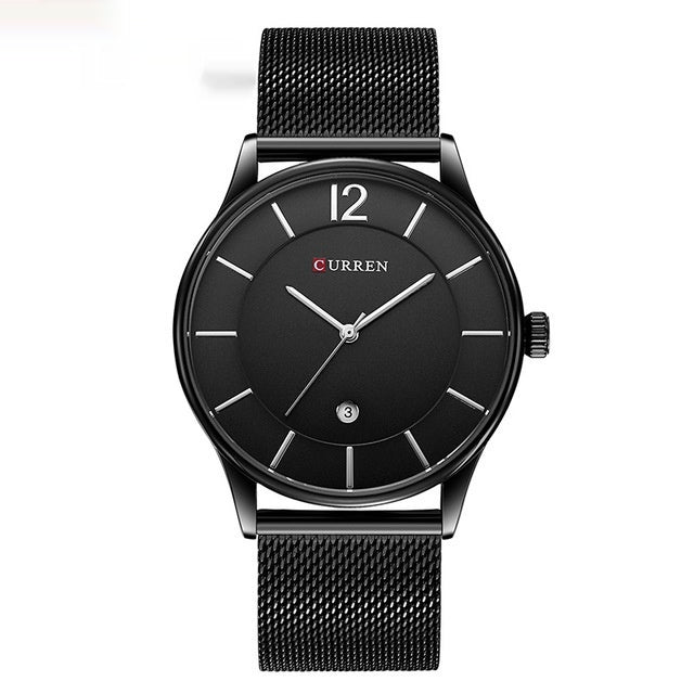 Orologio mesh quadrante grande