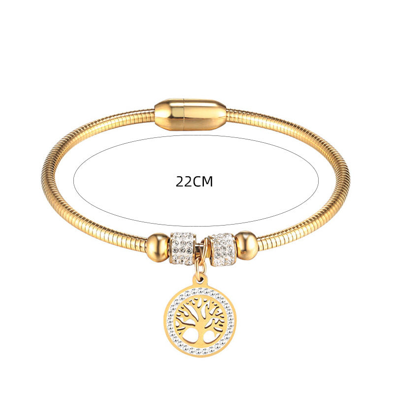 Bracciale titanio magnetico